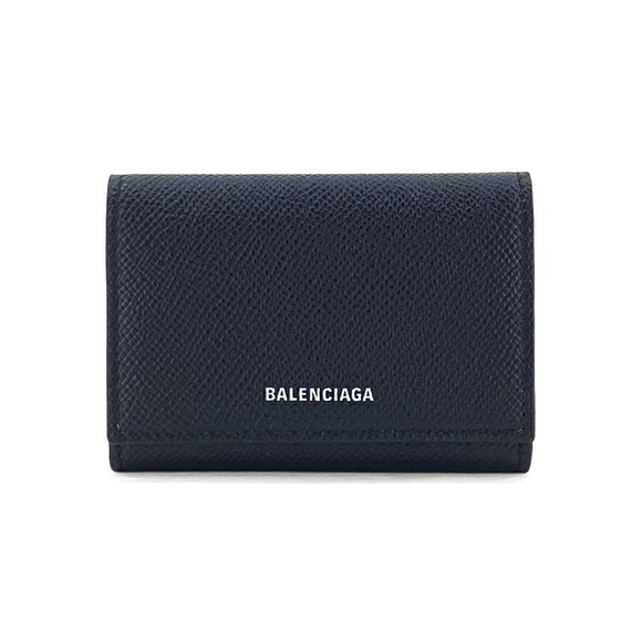 Balenciaga CARD HOLDER VILL leather case ACORDION black - Picture 1 of 3